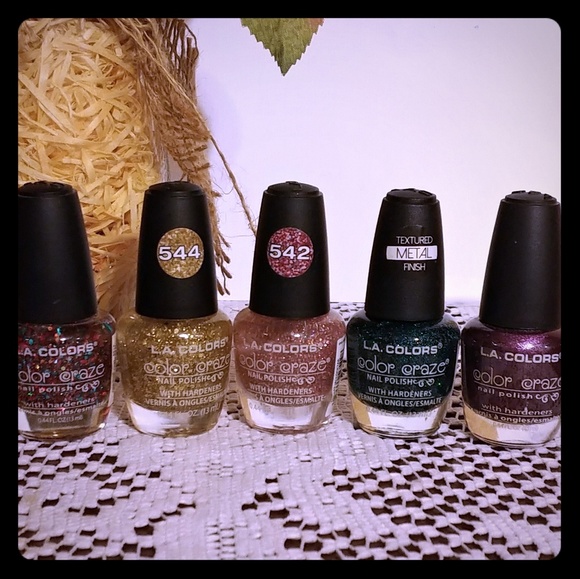 Makeup New Color Craze Glitter Shimmer Nail Lacquer Set Poshmark